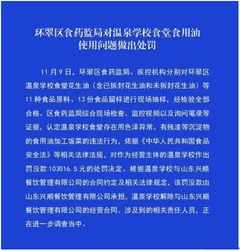 威海学校食堂重复用油 浅析我国食用油行业发展